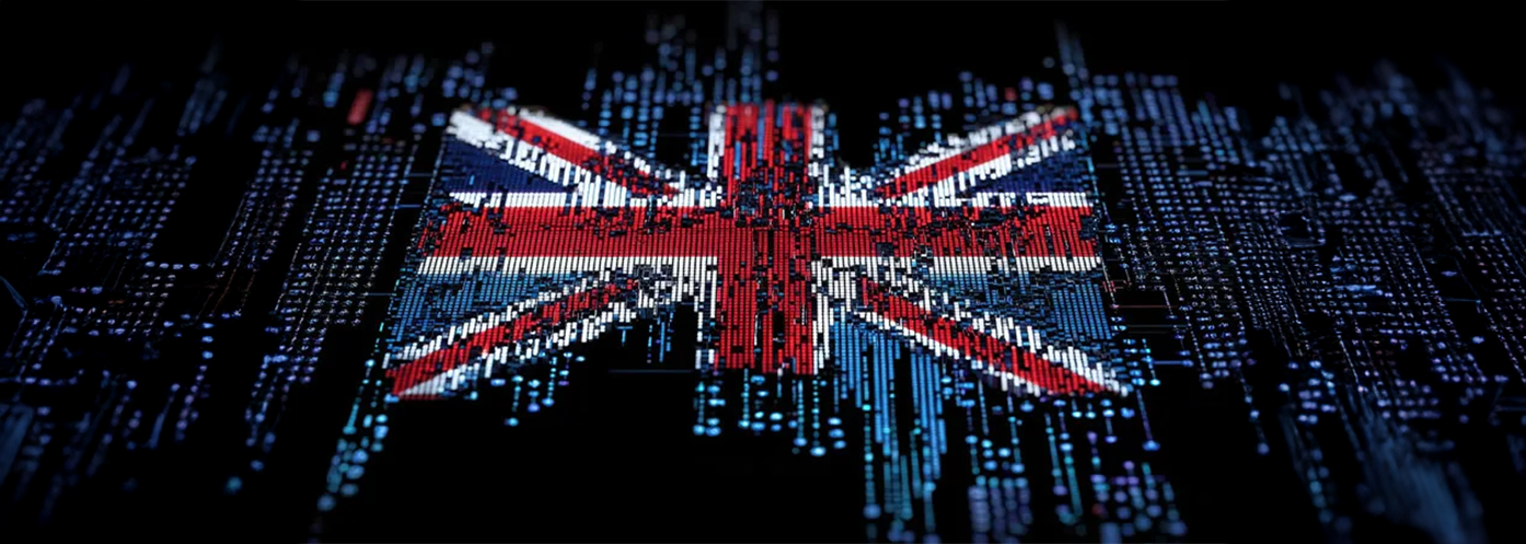 city scape with code above it